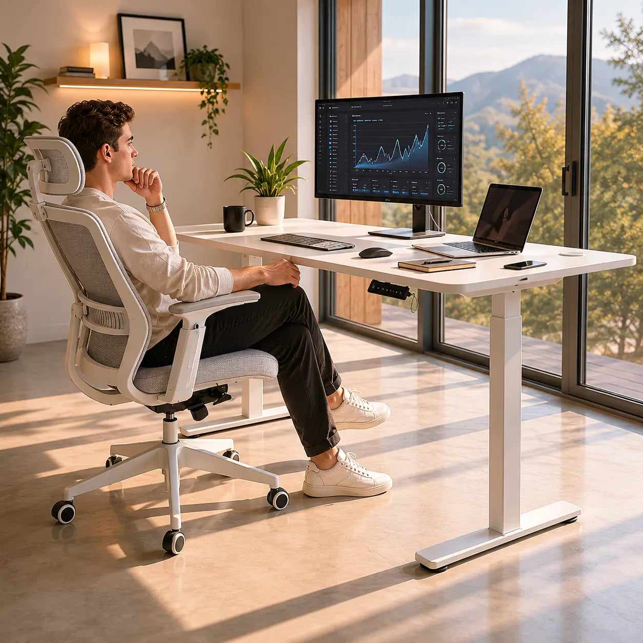 Bureau assis-debout Flow StandFlow
