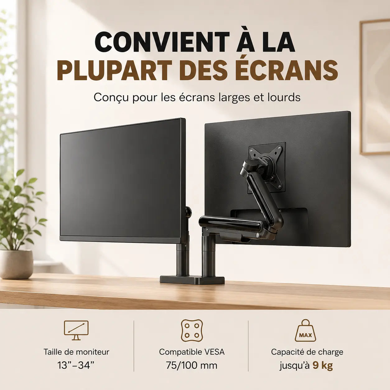 Support double écran StandFlow