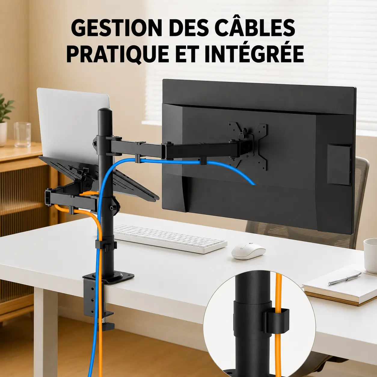 Support pour écran et PC StandFlow