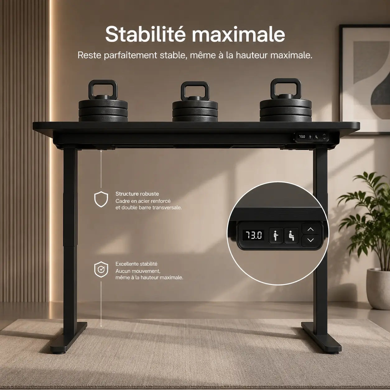 Bureau assis debout Flow StandFlow