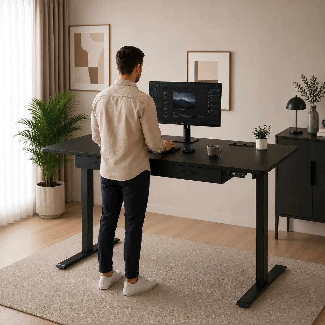 Bureau assis debout FlowMax StandFlow