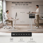 Bureau assis-debout FlowMax StandFlow