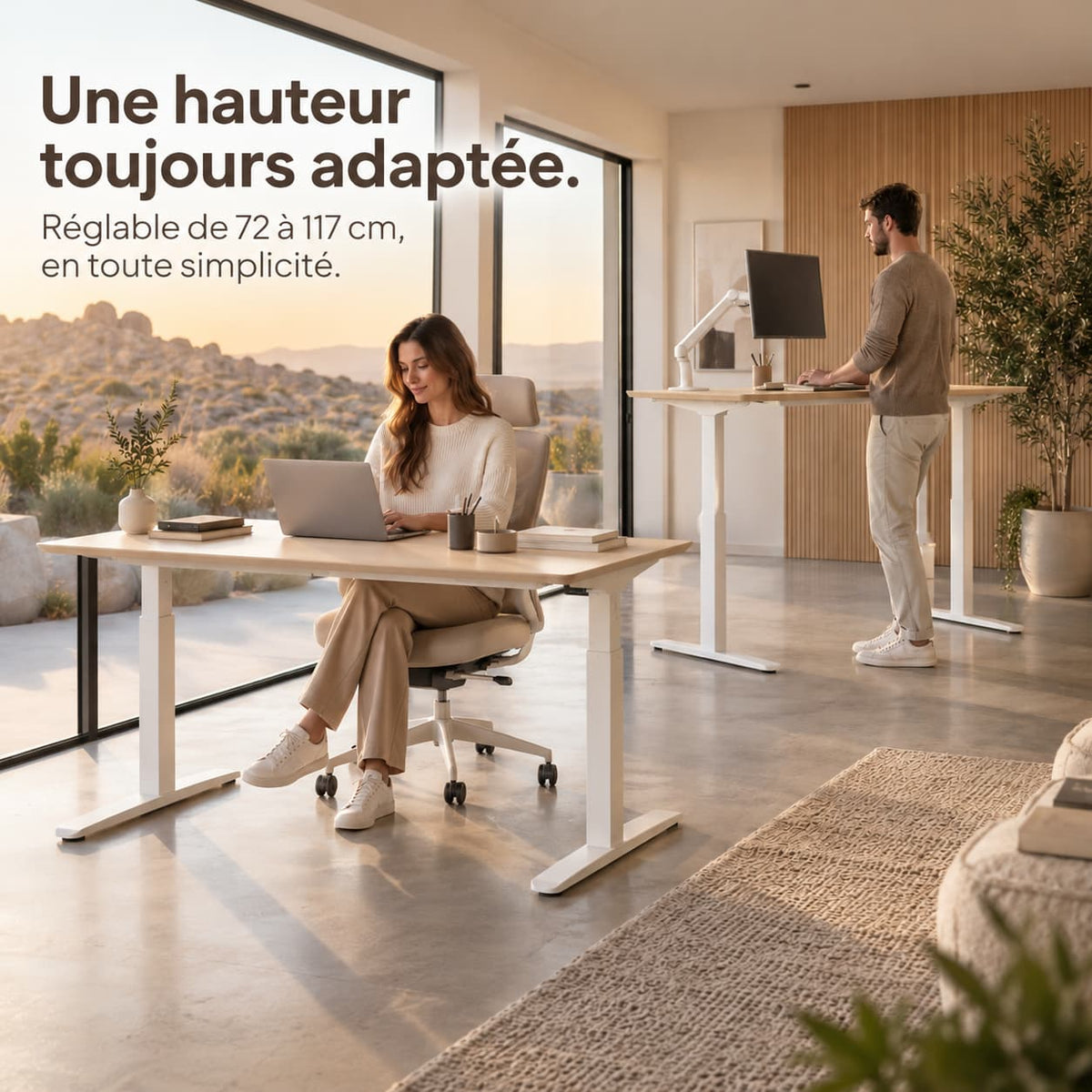 Bureau assis debout Flow StandFlow