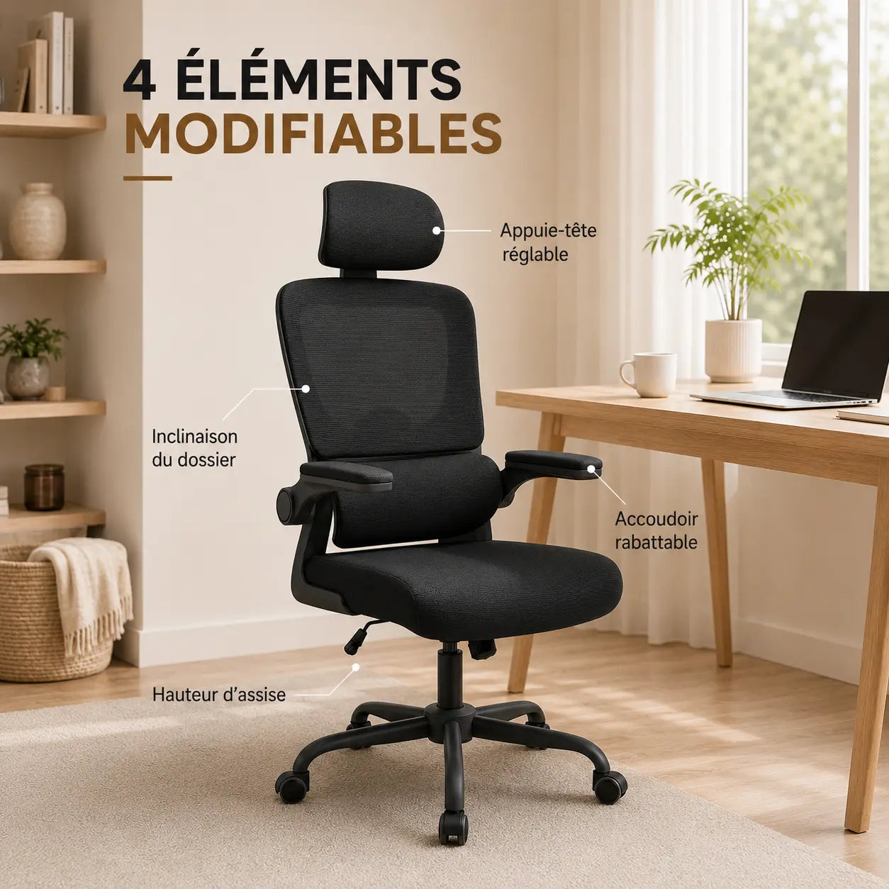Chaise de bureau ergonomique Flow StandFlow