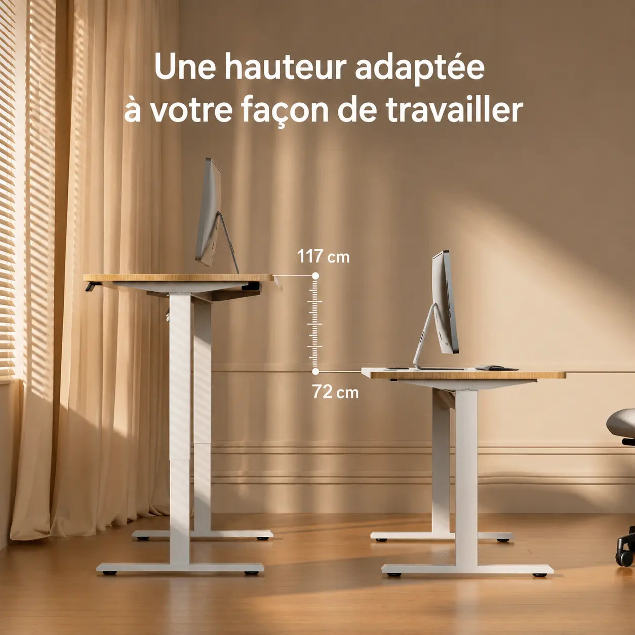 Bureau assis debout Flow StandFlow