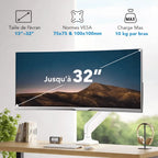 Support pour moniteur Desktronic