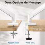 Support pour moniteur Desktronic